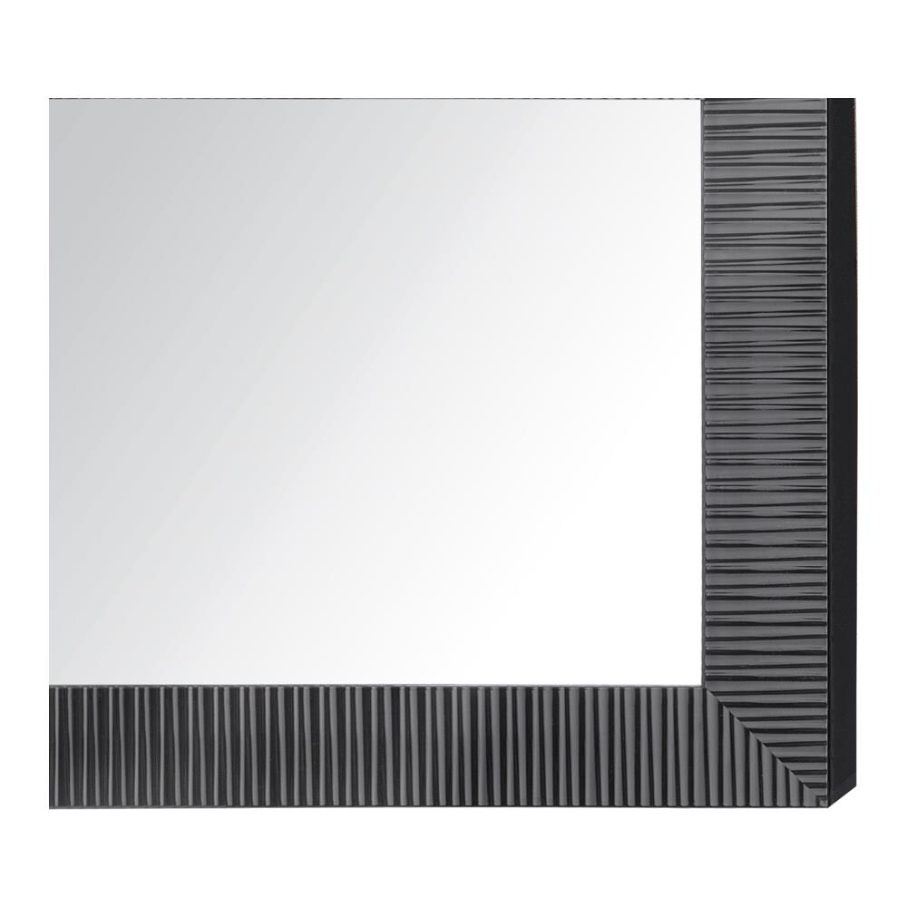 Specchio Da Parete In Color Nero 50x130cm Draveil - Foto 2