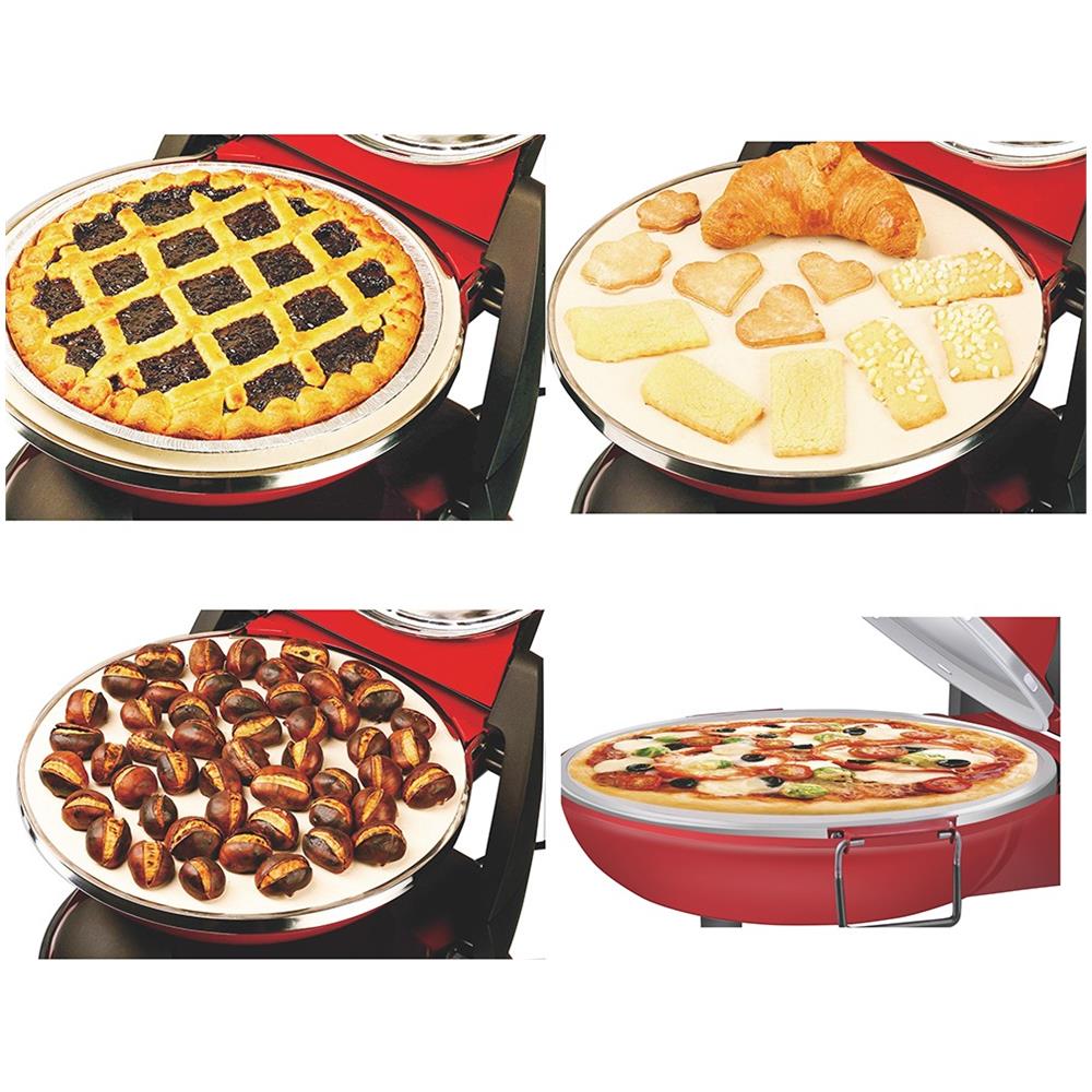 HOOMEI - Piastra Elettrica Per Pizza Multi Funzione 1200w Hm-5380 - ePRICE