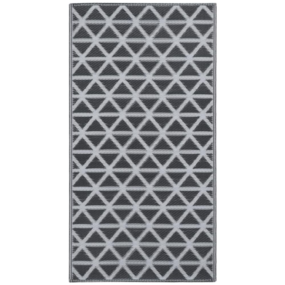 Tappeto Da Esterni Nero 120x180 Cm In Pp - Foto 1