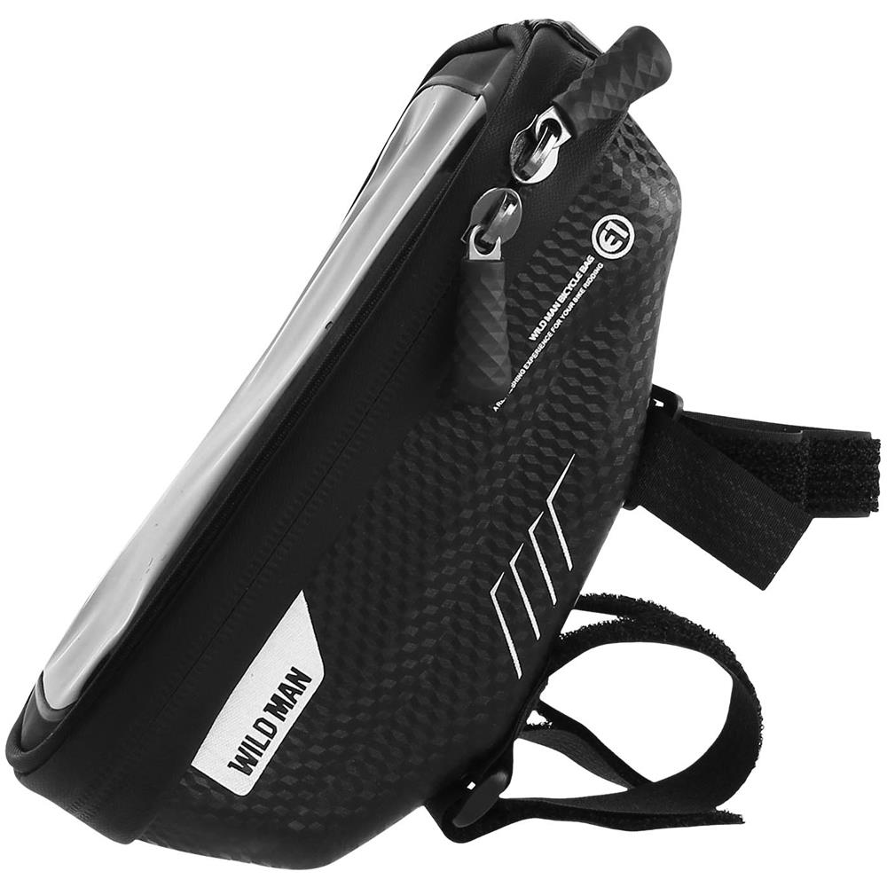 Supporto Per Smartphone 7 Pollici Pochette Impermeabile Con Scomparto Nero - Foto 1