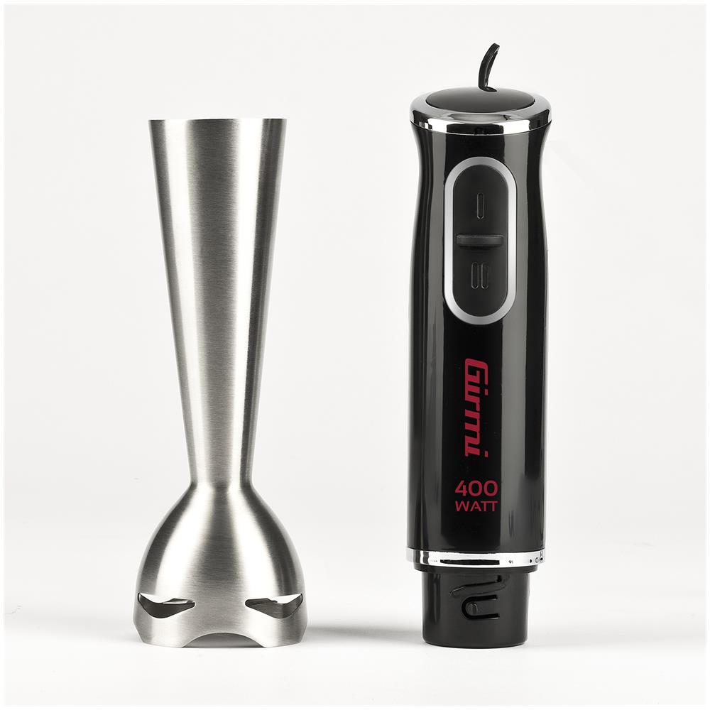 Frullatore ad Immersione MX0300 con Recipiente da 0.53 L Potenza 400 Watt Colore Nero, Acciaio inossidabile - Foto 6