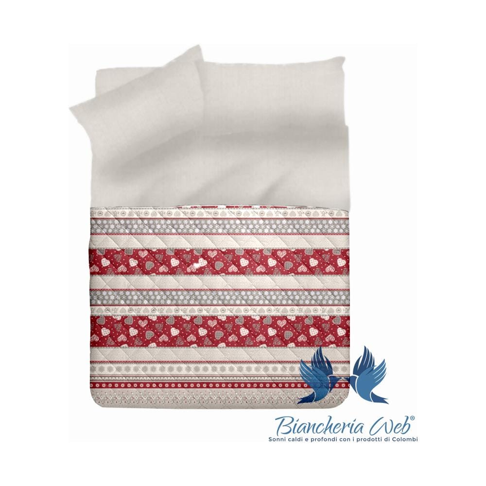 Trapunta Invernale Linea Quadrifoglio Disegno Corvara 1 Piazza Singolo Corvara - Foto 2