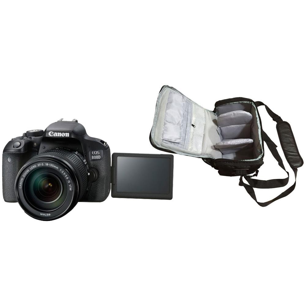 800d + Ef-s 18-135mm Is Stm + Borsa - Foto 1