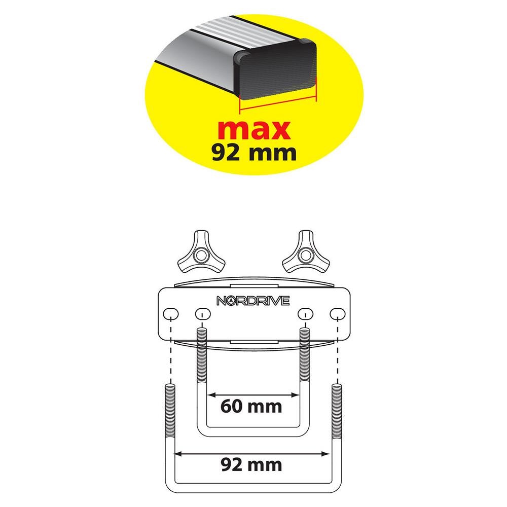 Box Tetto Baule Portatutto 530l Doppia Apertura Nero Lucido Abs - Foto 11