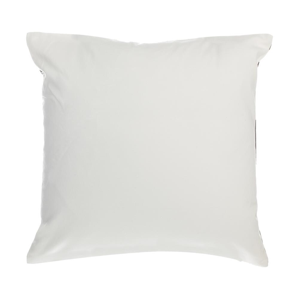 Set Di 2 Cuscini Decorativi In Cotone Bianco / nero A Rombi 45 X 45 Cm Coleus - Foto 2