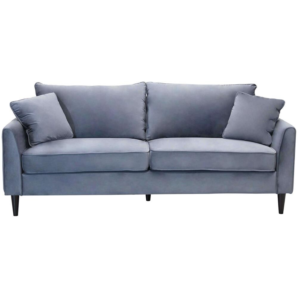 Velvet - Divano In Velluto Tre Posti - Foto 4