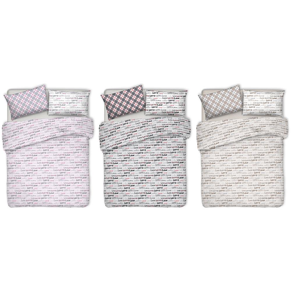 Copriletto Piquet Primavera Estate 100% Cotone Disegno Love Love Cuori Singolo Rosa - Foto 2