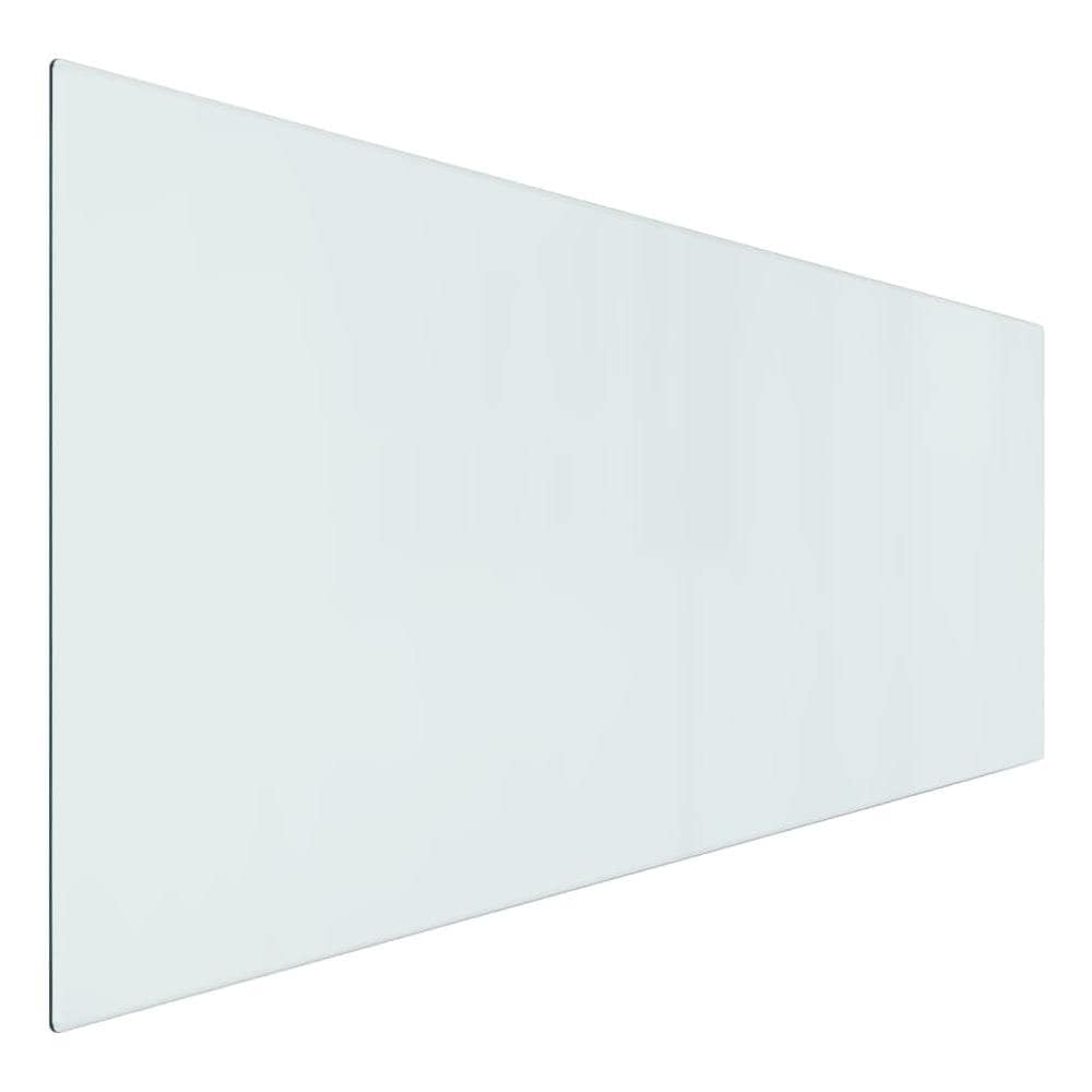 Lastra In Vetro Per Caminetto Rettangolare 120x50 Cm - Foto 2