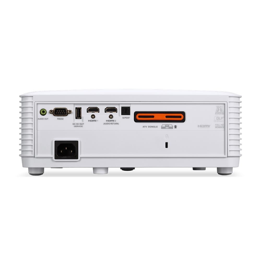 Videoproiettore PL3510ATV Rapporto di Contrasto 50000:1 1920 x 1080 Colore Bianco - Foto 4