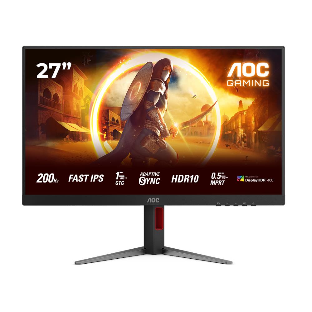 27G4HA Monitor PC 68,6 cm (27") 1920 x 1080 Pixel Full HD LED Nero, Rosso - Foto 1
