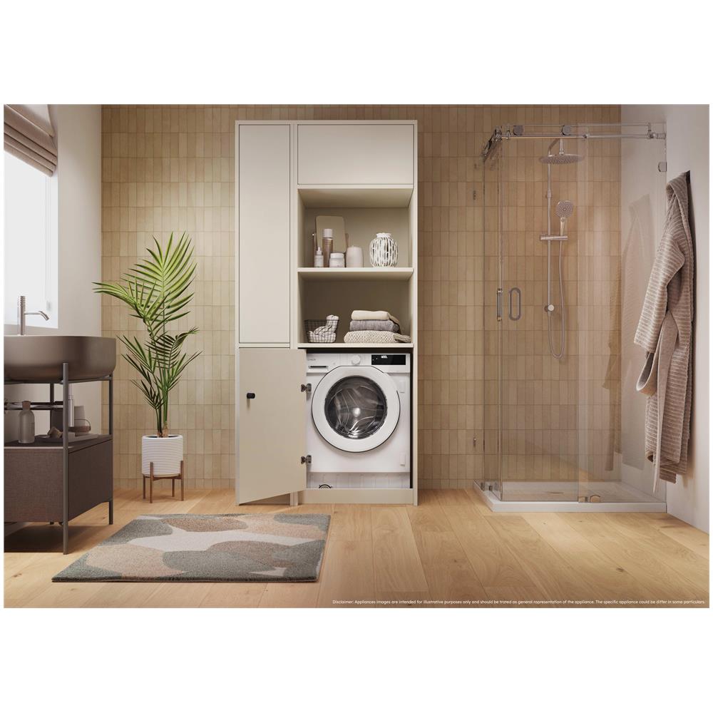 BC448M4D8J-S Lavatrice Caricamento Frontale 8 kg 1400 Giri /min - Foto 9