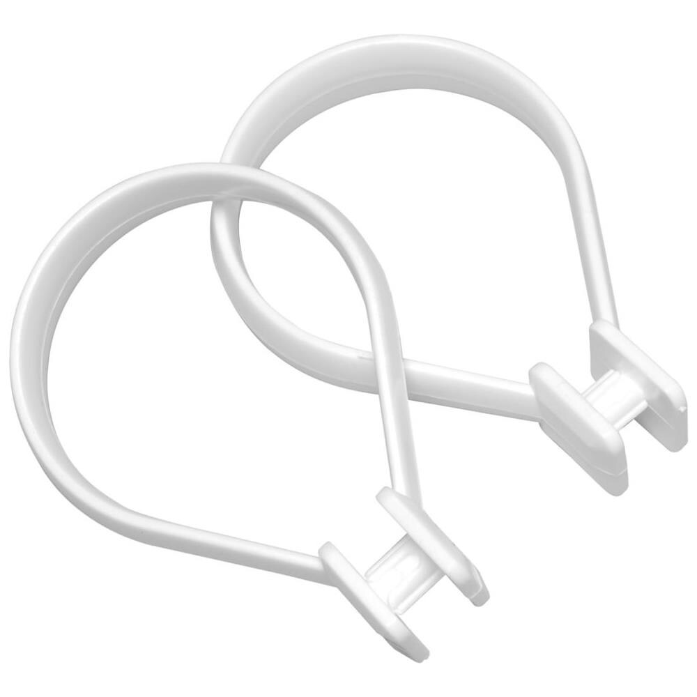 Set 12 Pz Anelli Per Tende Da Doccia Bianchi 251060210 - Foto 1