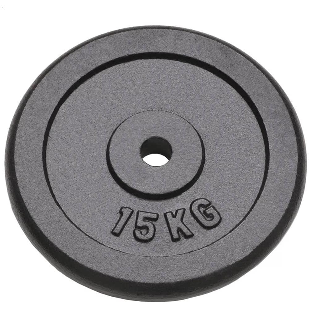 Dischi per Pesi 2 pz 2x15 kg in Ghisa - Foto 2