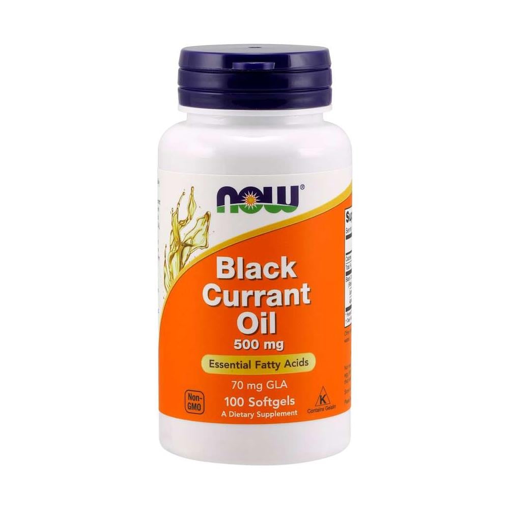 Black Currant Oil, 500mg - 100 Softgels - Olio Di Ribes Nero - Foto 1