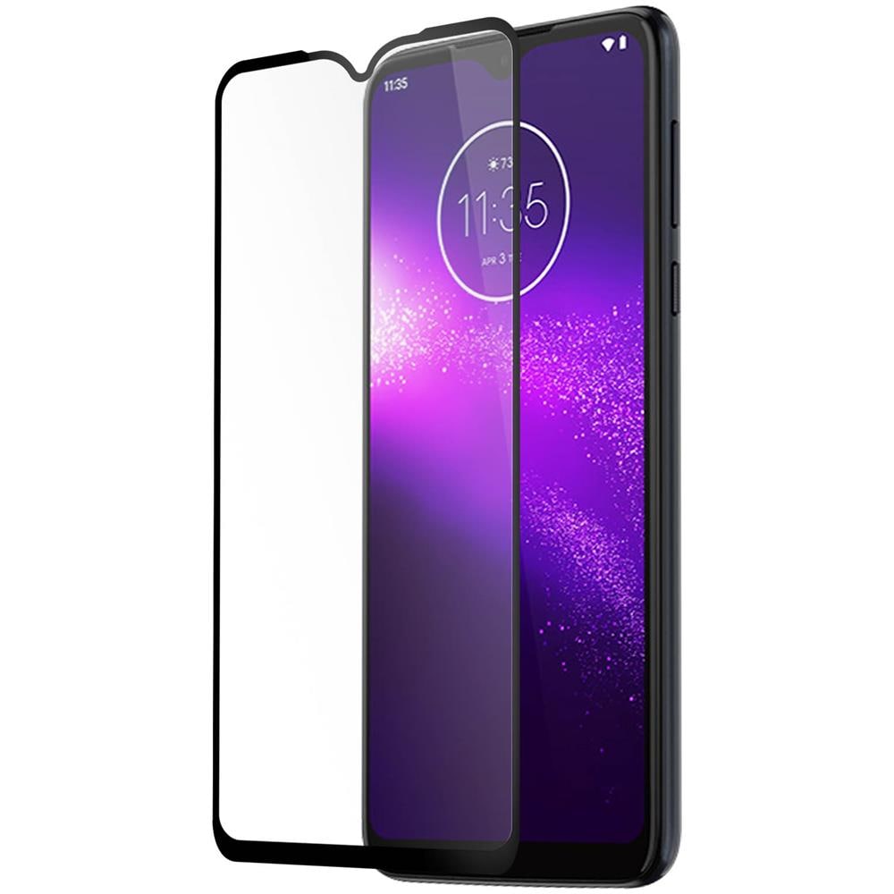 Pellicola Motorola One Macro Protezione Vetro Temperato Contorno Nero - Foto 1