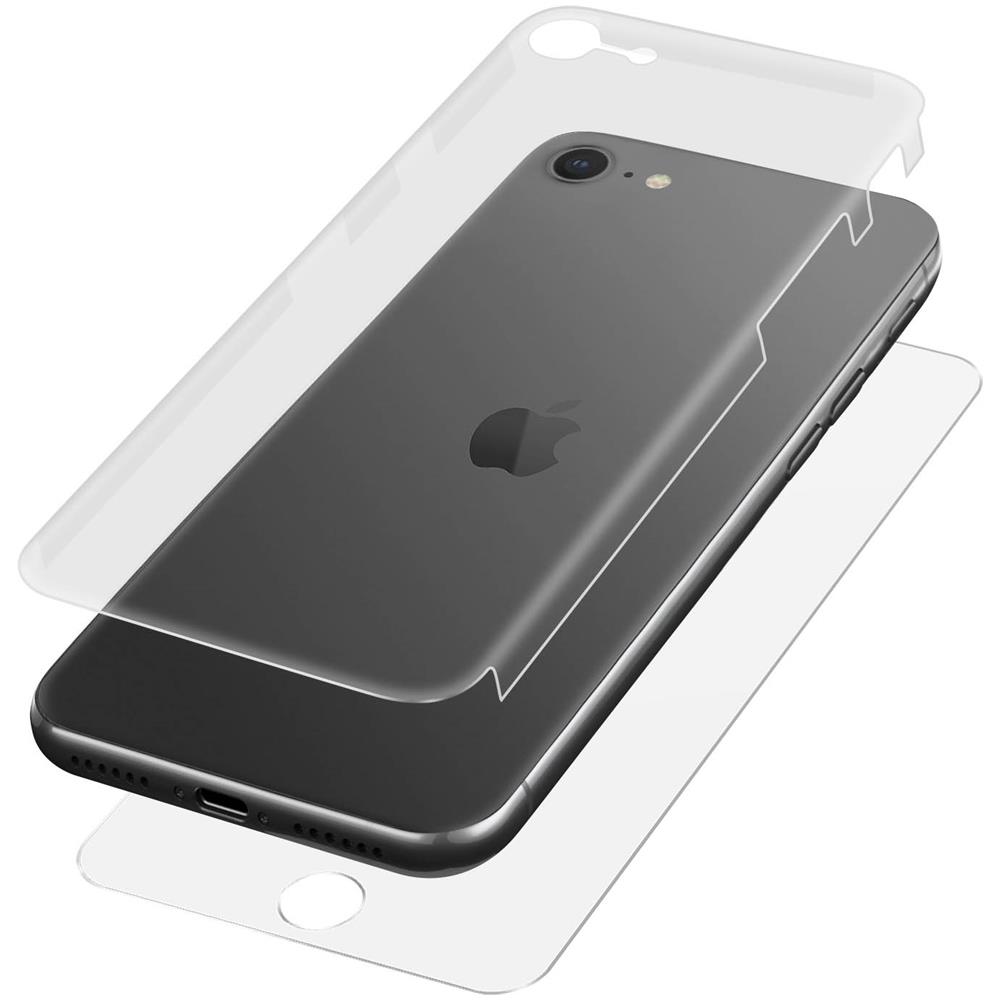 Pellicola Protettiva Anteriore E Posteriore Per Iphone Se 2022 Morbida Antibatterica - Foto 2