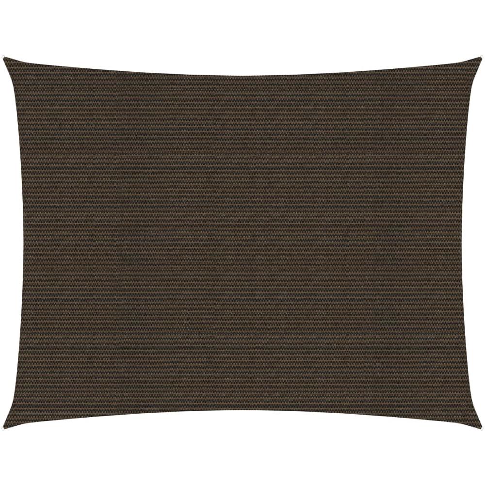 Vela Parasole 160 g / m² Marrone 3x4 m in HDPE - Foto 1