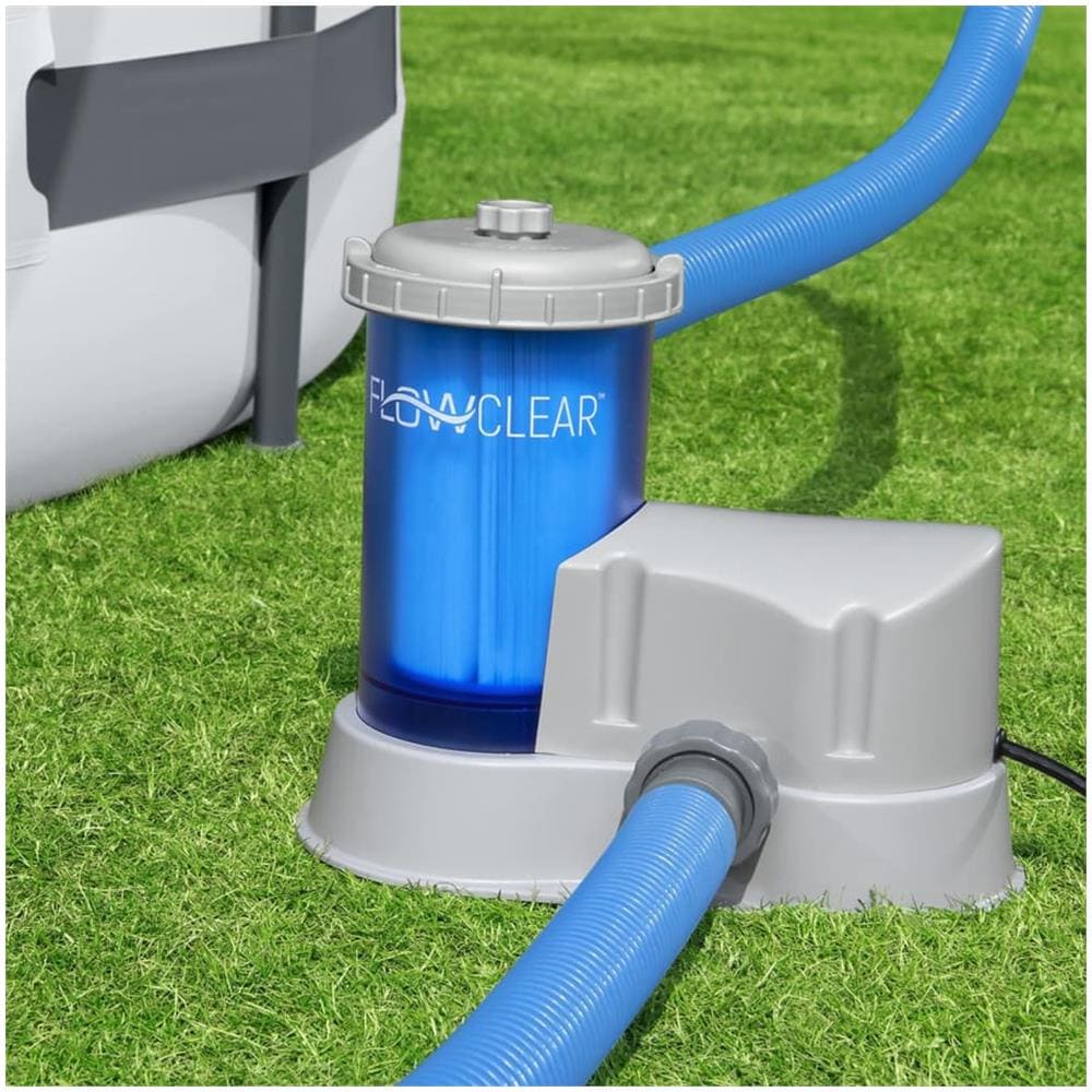 Impianto Di Filtrazione A Sabbia Cronometro 24h Timer 13,2m³ Filtro Per Piscina Piscina Pompa - Foto 7