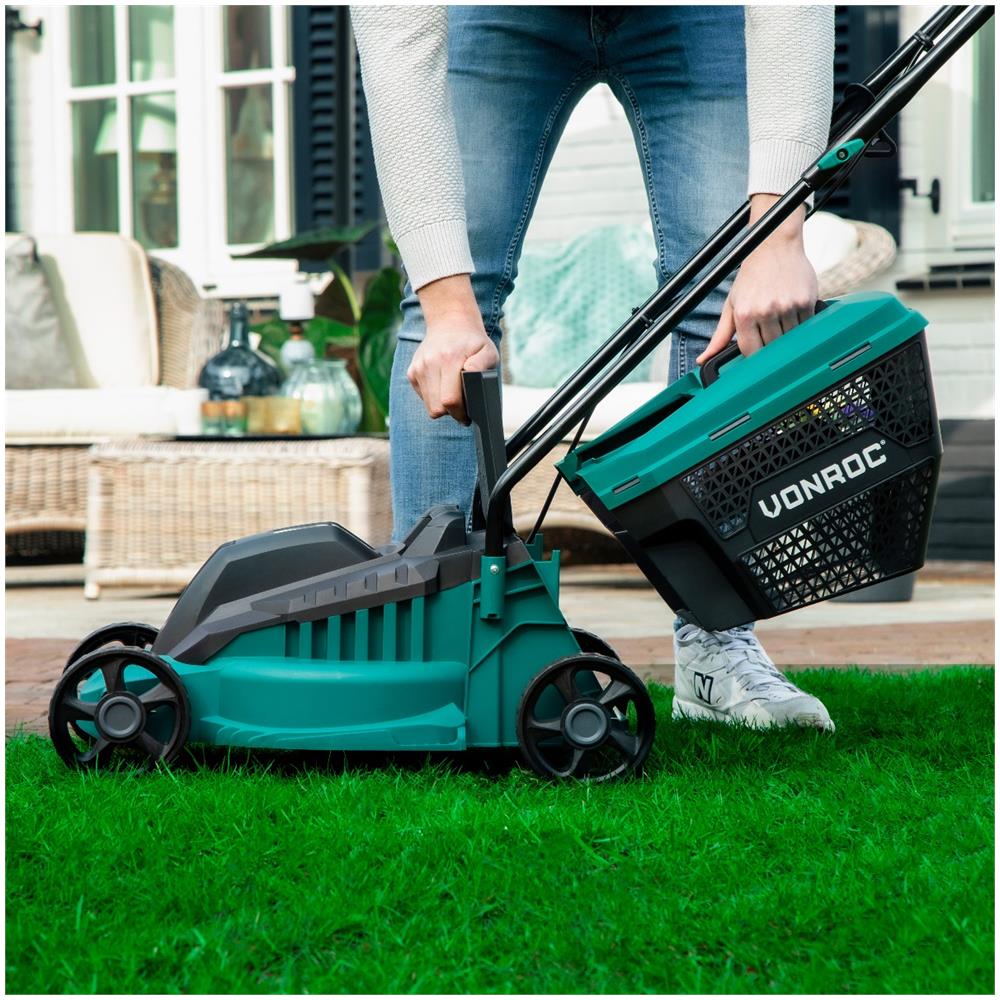 Tagliaerba |tosaerba Elettrico 1300w. Altezza Regolabile: 30/50/70 Mm - Foto 2