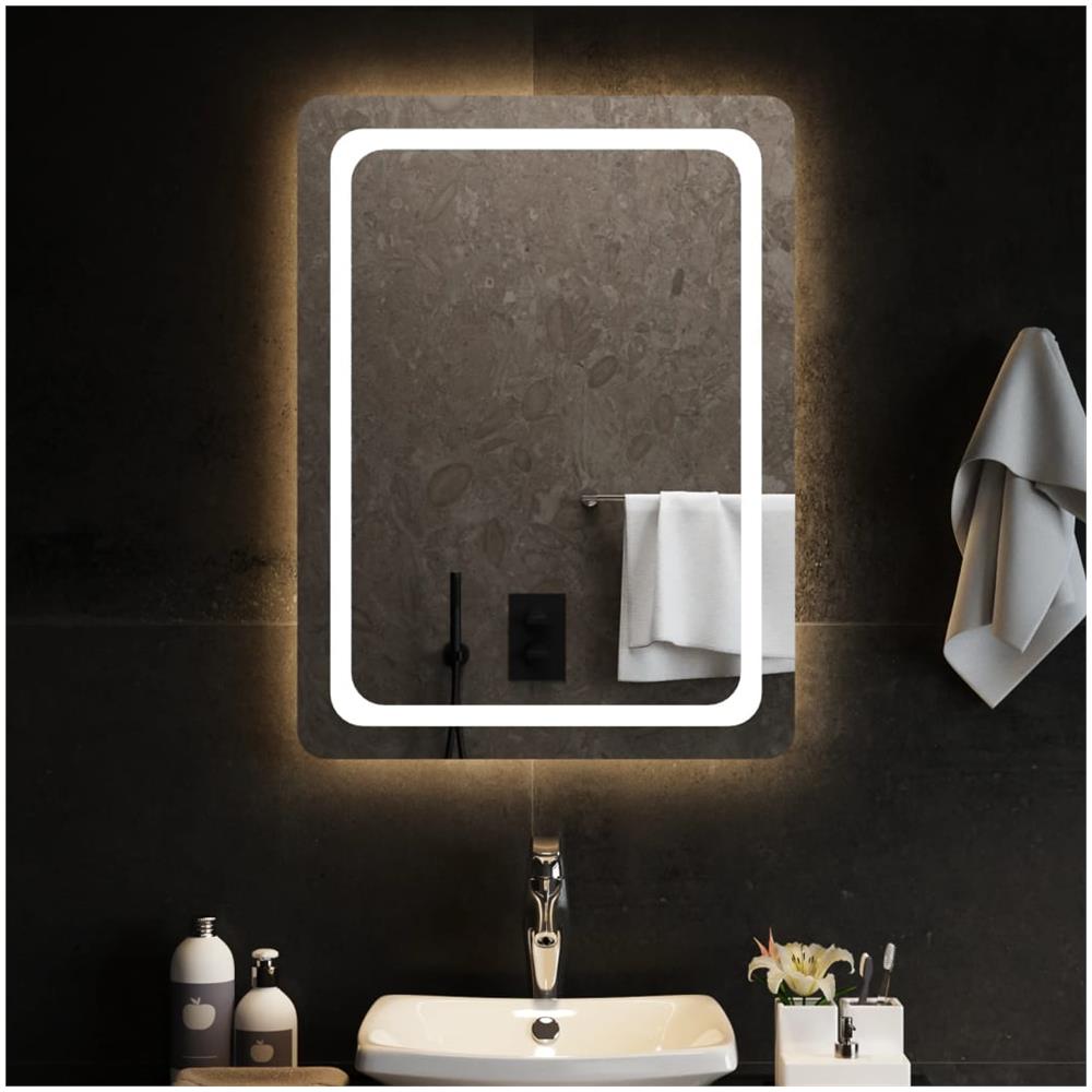 Specchio Da Bagno Con Luci Led 60x80 Cm - Foto 1