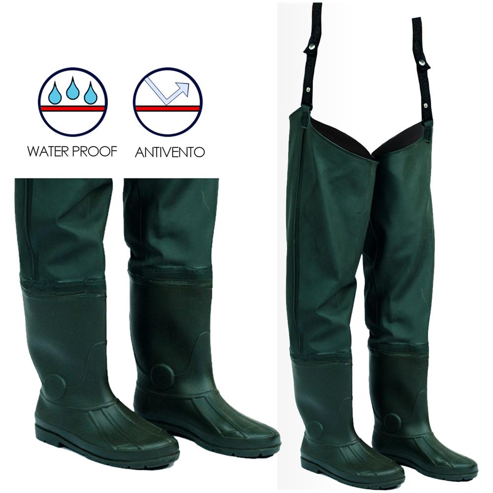 Stivale Tuttacoscia In Pvc Gommato N 39 - Foto 1