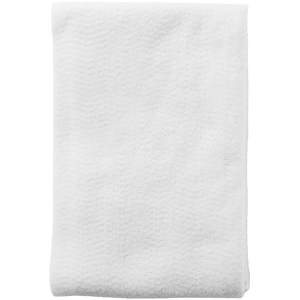 Copritavolo Mollettone Salvatavolo Sottotovaglia Protezione Macchie Feltro Bianco Elastico Sul Bordo Made In Italy 90x110 Bianco - Foto 5