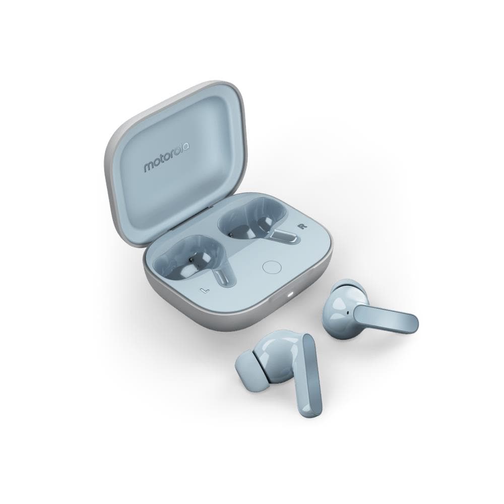 Moto Buds Cuffie Wireless In-ear Chiamate /Musica /Sport /Tutti i giorni Bluetooth Blu - Foto 1