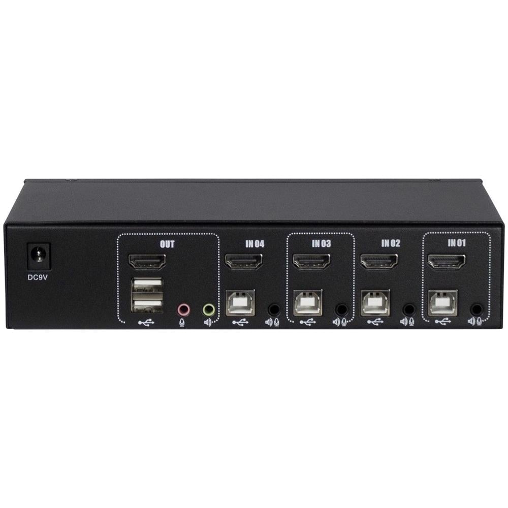 AS-41HA HDMI switch per keyboard-video-mouse (kvm) Nero - Foto 2