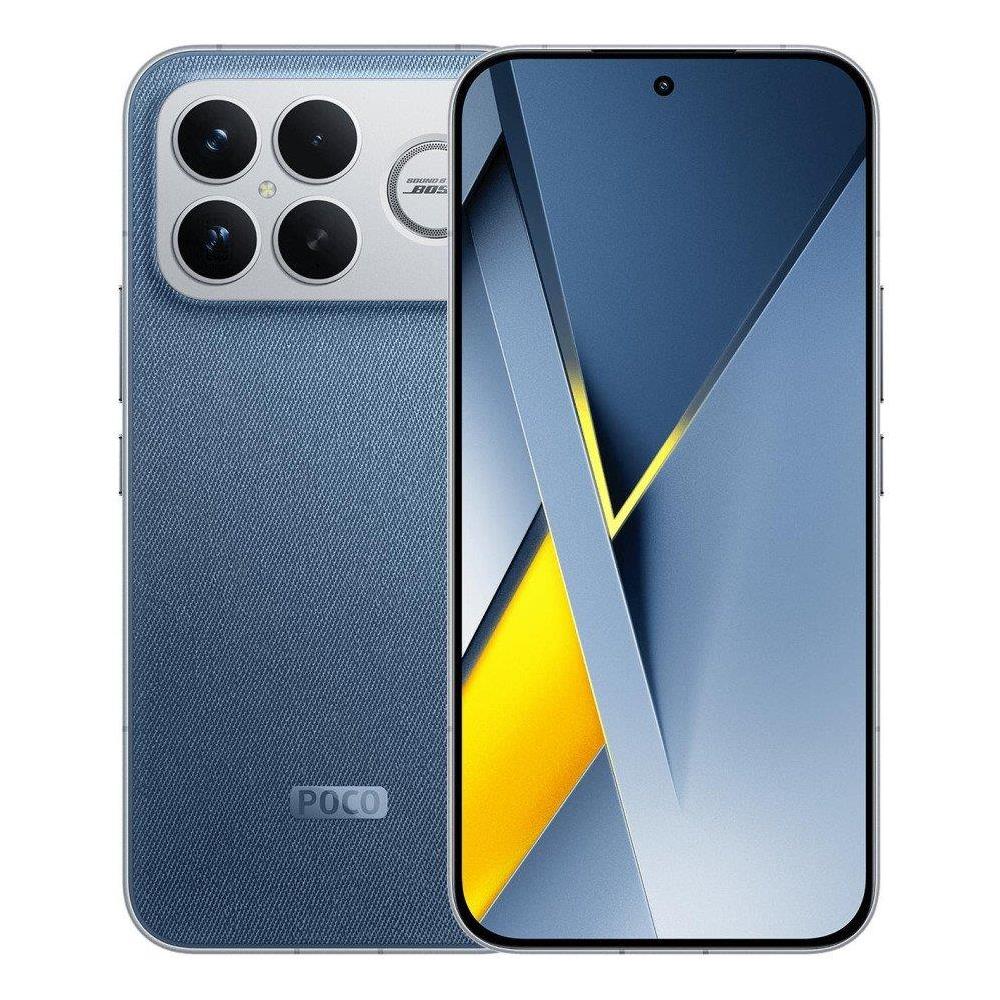 Poco F8 Ultra 5G 256GB 12GB Ram Display 6.9" Amoled 120Hz Main Camera 50MP Tele115mm OIS Audio Sound by Bose DualSim (nano+eSim) USB Type-C HyperOS 3 Snapdragon 8 Elite Gen5 6500mAh Denim Blue - Foto 1