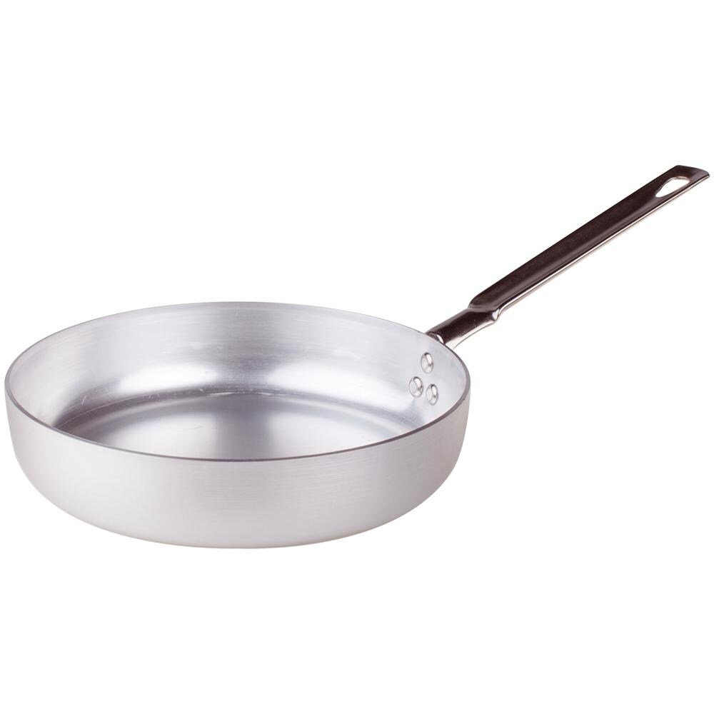 Padella Con Manico Inox 2mm - Diametro Cm 40 - Altezza Cm 8-capacità Lt 9 - Foto 1