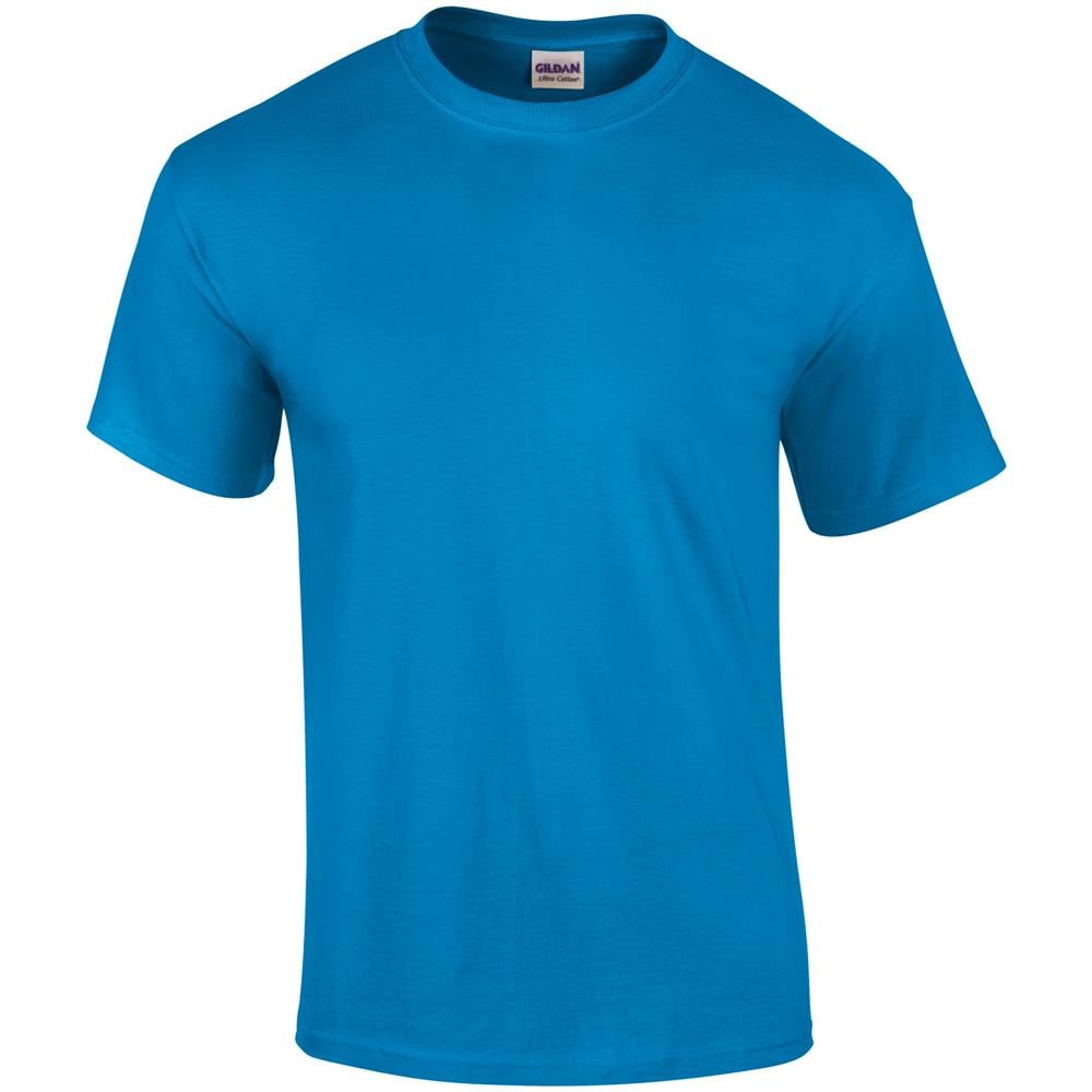 Ultra Cotton Maglietta 100% Cotone Uomo (l) (zaffiro)  - Foto 1