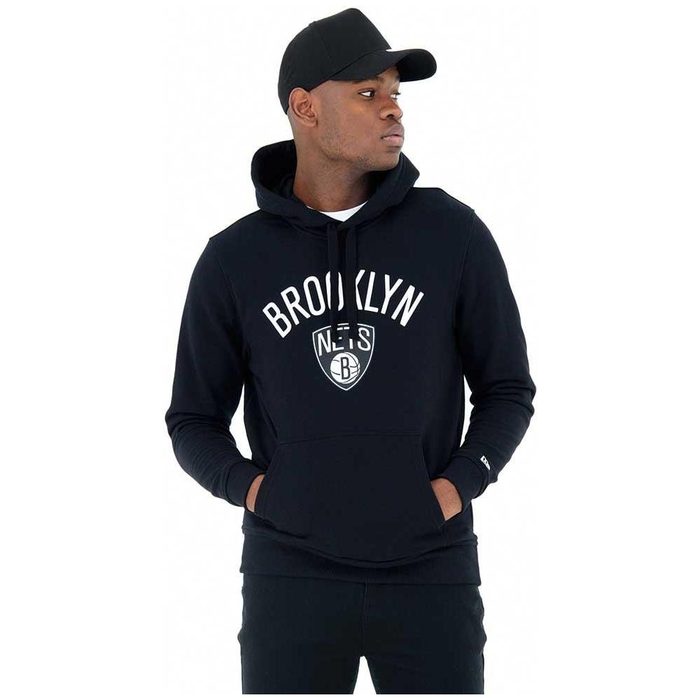 Felpe Team Logo Po Hoody Brooklyn Nets Abbigliamento Uomo M - Foto 1
