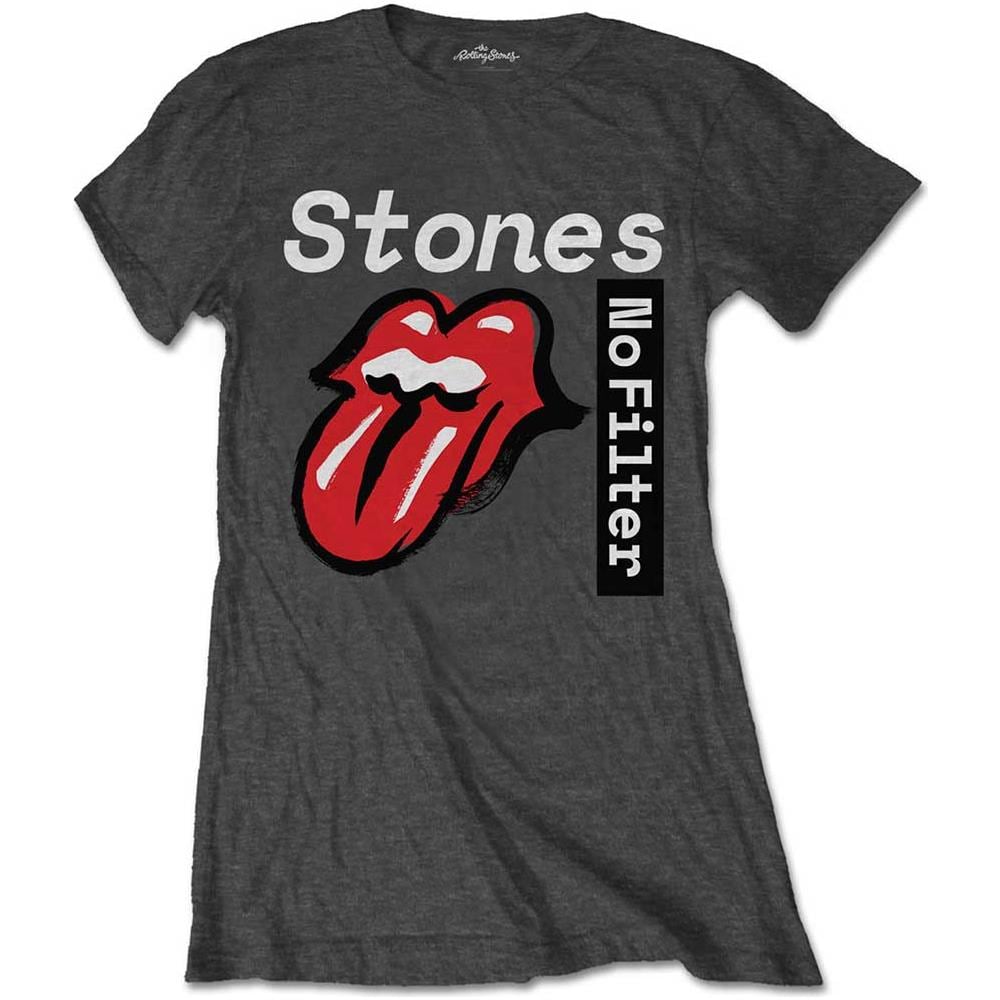 Rolling Stones - No Filter Text (T-Shirt Donna Tg. L)  - Foto 1