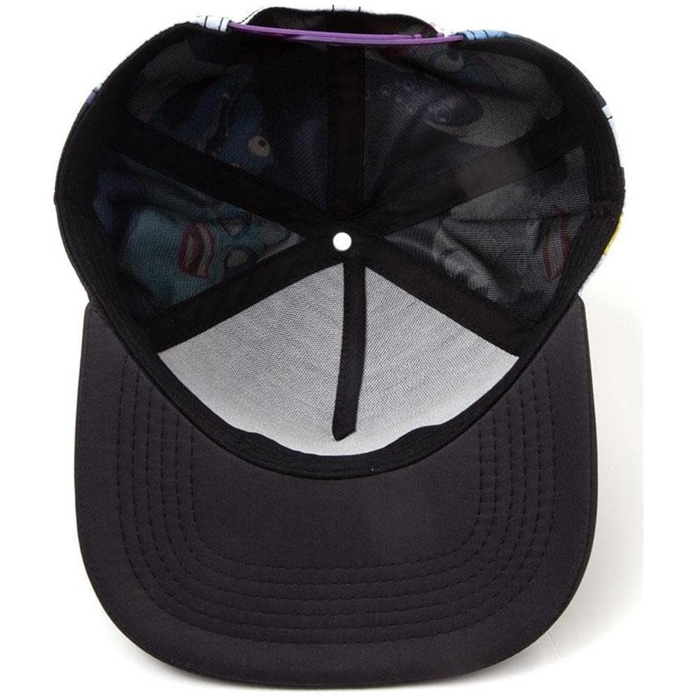 Cappellino Snapback Disney Little Mermaid Ursula Aop Nero (default, Nero)  - Foto 4