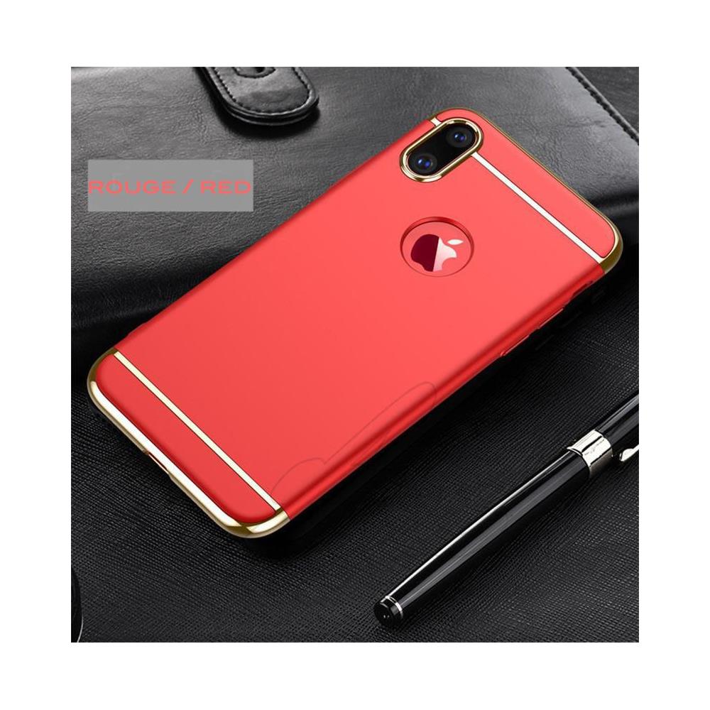 Iphone X E Xs Ultra Sottile Guscio 3 In 1 Pc Duro Rosso - Foto 1