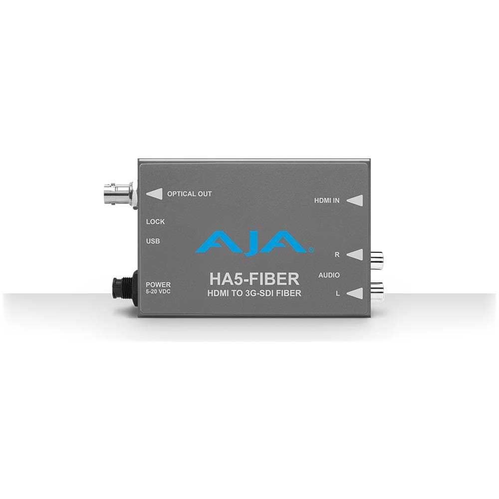 Ha5-fibra, Convertitore Video Attivo, Grigio, - Foto 1