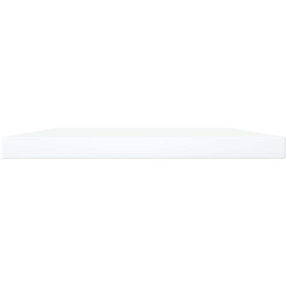 Ripiani per Libreria 4pz Bianchi 100x20x1,5cm Legno Multistrato - Foto 2