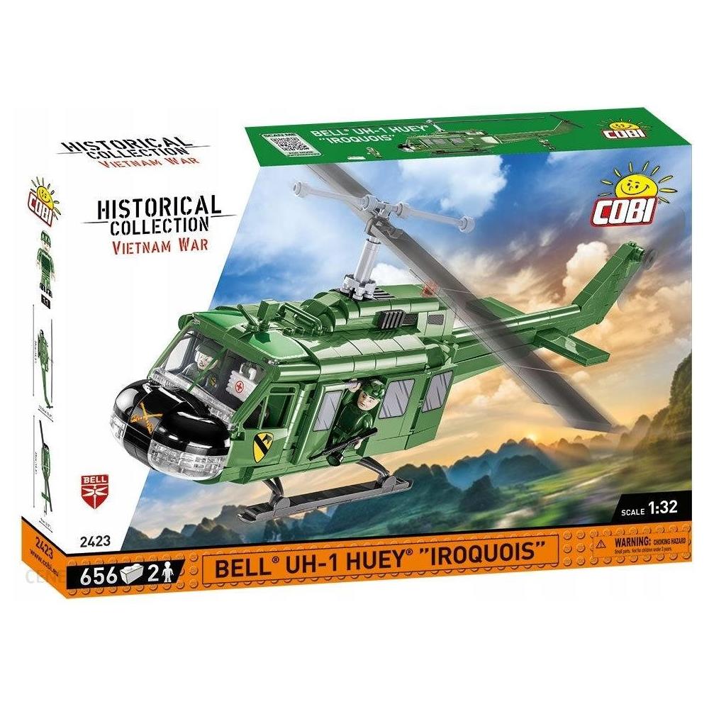 Mattoni Campana Elicottero Uh-1 Huey Vietnam 1:32 - Foto 1