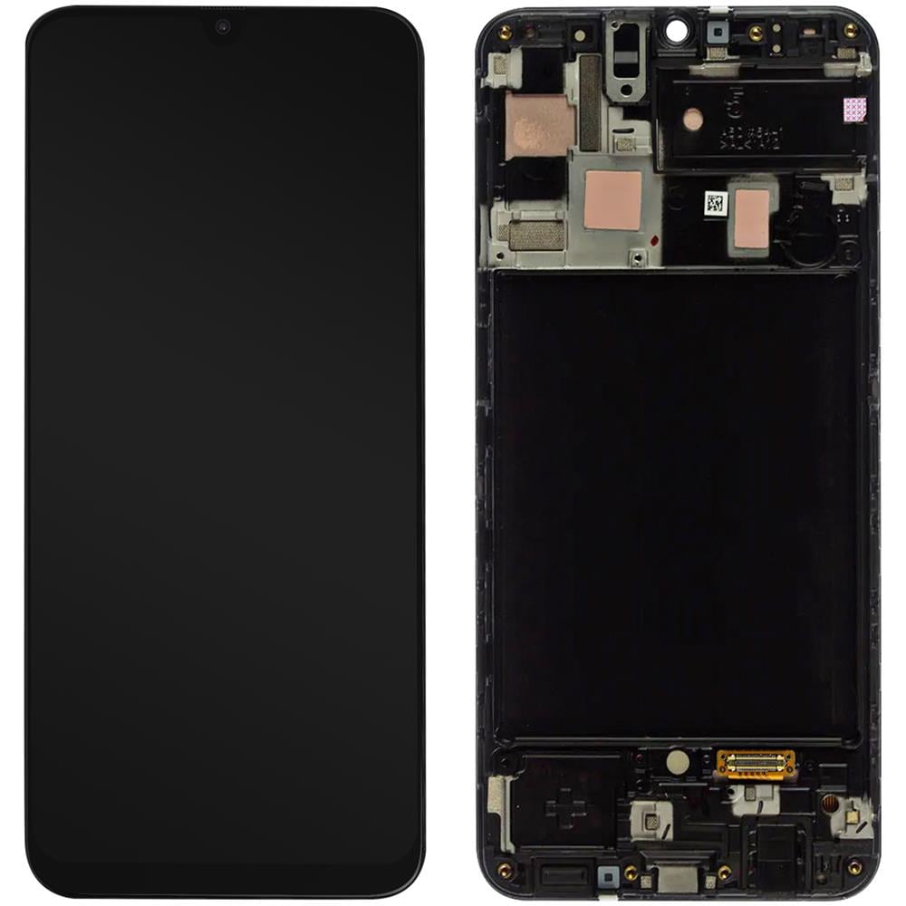 Blocco Completo Galaxy A50 Schermo Lcd Touchscreen Compatibile Nero - Foto 1