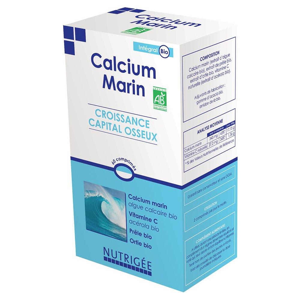 Calcio Marino Bio X 30 Compresse Nutrigue - Foto 1