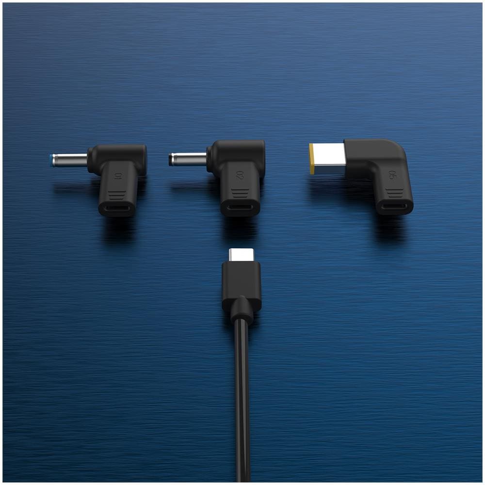 JUP1565DCE3A-EN Mini caricatore GaN PD USB-C® da 67 W con 3 tipi di connettore CC - UE - Foto 9