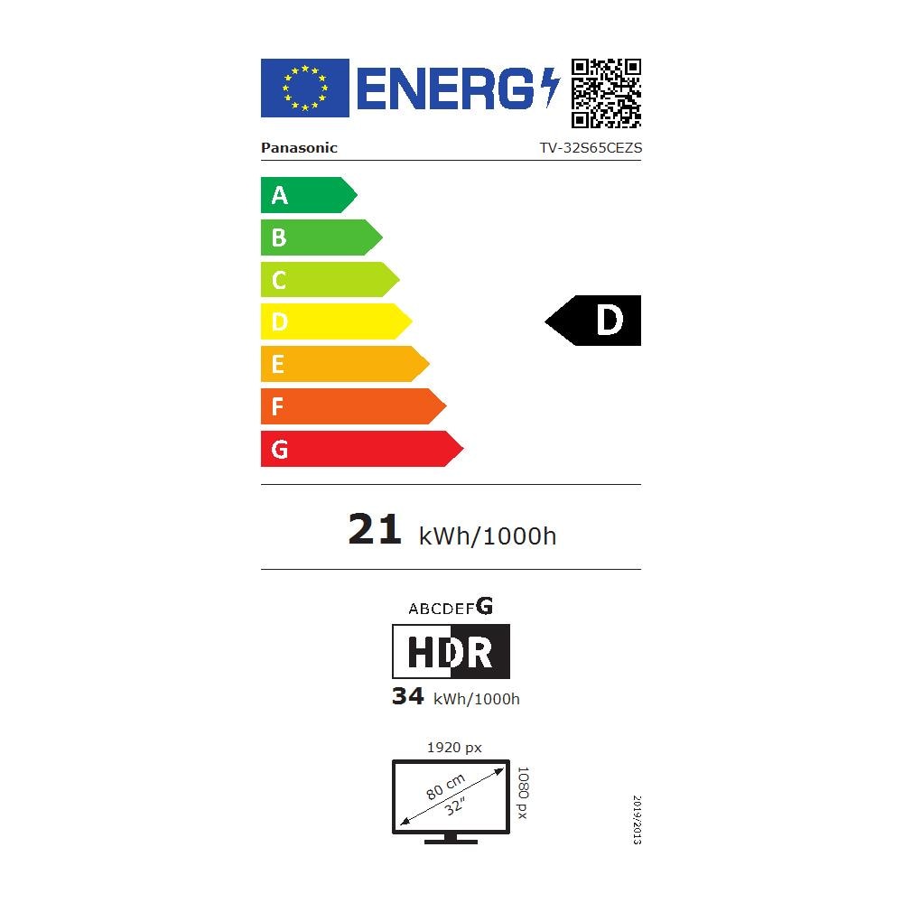 -32S65CEZS TV 81,3 cm (32") Full HD Smart TV Wi-Fi Nero - Foto 2