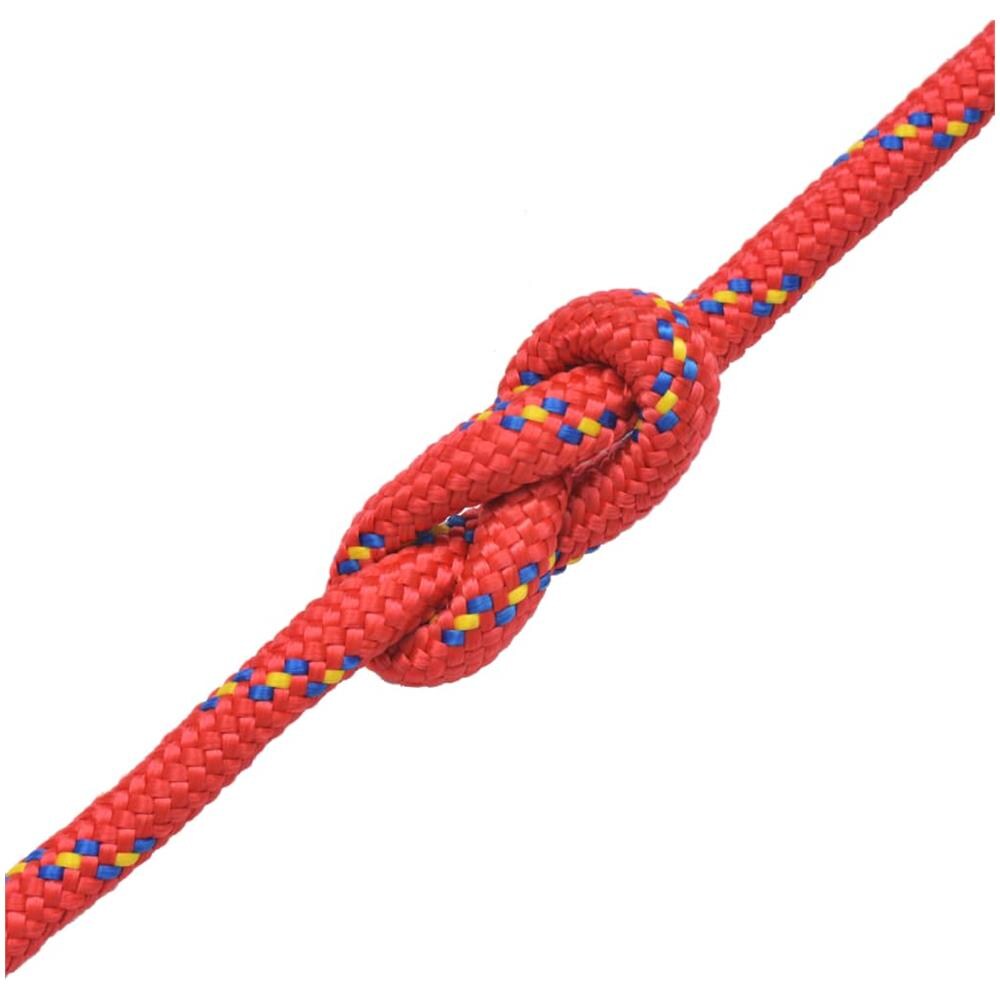 Corda Nautica In Polipropilene 6 Mm 500 M Rosso - Foto 2