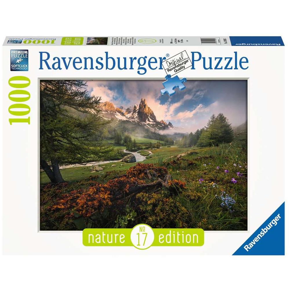 Puzzle Atmosfera Pittoresca nella Vallée de la Clarée, Alpi francesi 1000 pz 70 x 50 cm 15993 - Foto 1