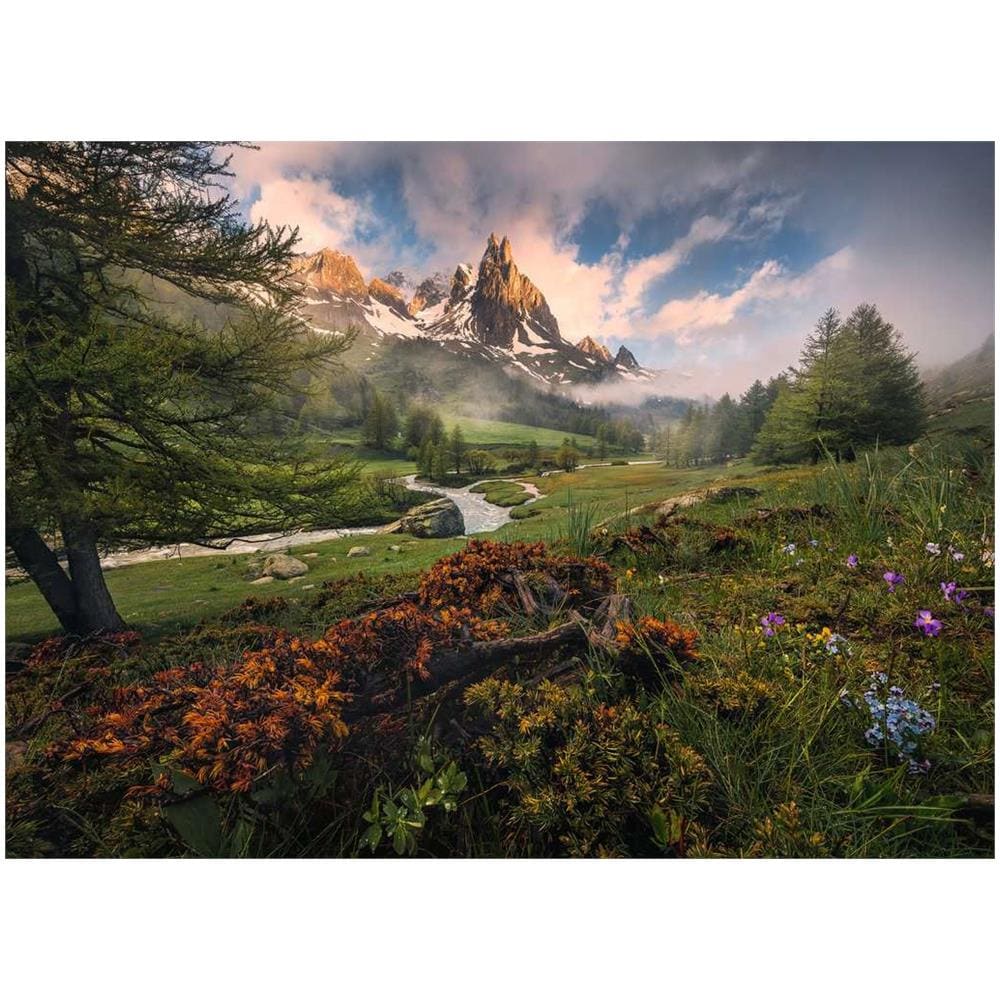 Puzzle Atmosfera Pittoresca nella Vallée de la Clarée, Alpi francesi 1000 pz 70 x 50 cm 15993 - Foto 2