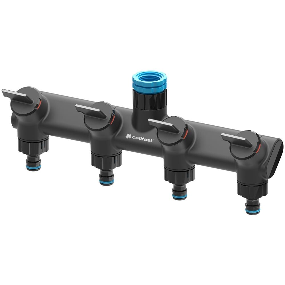 Distributore D'acqua Per Il Patio Da Giardino Quadruplo 4 Tubi Flessibili Per Prese Ergonomiche - Foto 1