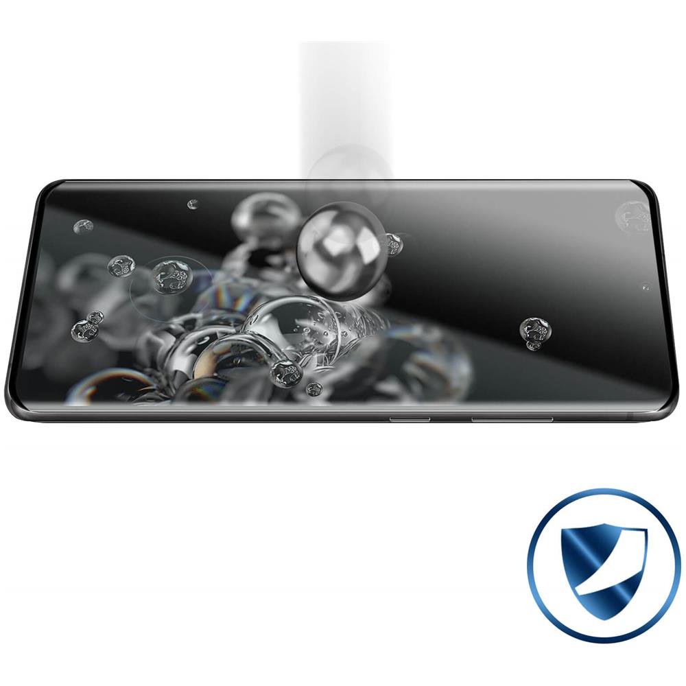 Pellicola Samsung Galaxy S20 Ultra Protezione Vetro Temperato Contorno Nero - Foto 5