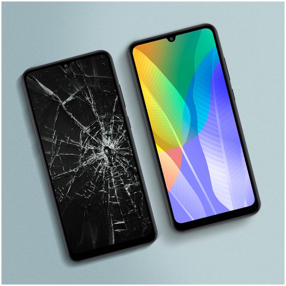 Schermo Lcd Compatibile Ricambio Completo Huawei Y6p Nero - Foto 5