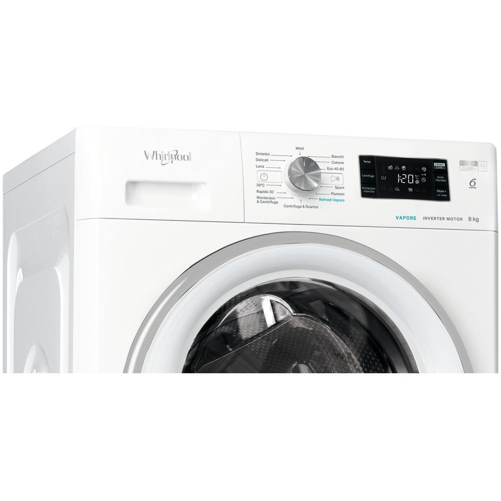 WHIRLPOOL - Lavatrice Standard FFB 8248 SV IT 6° Senso 8 Kg Classe C  Centrifuga 1200 giri - ePRICE