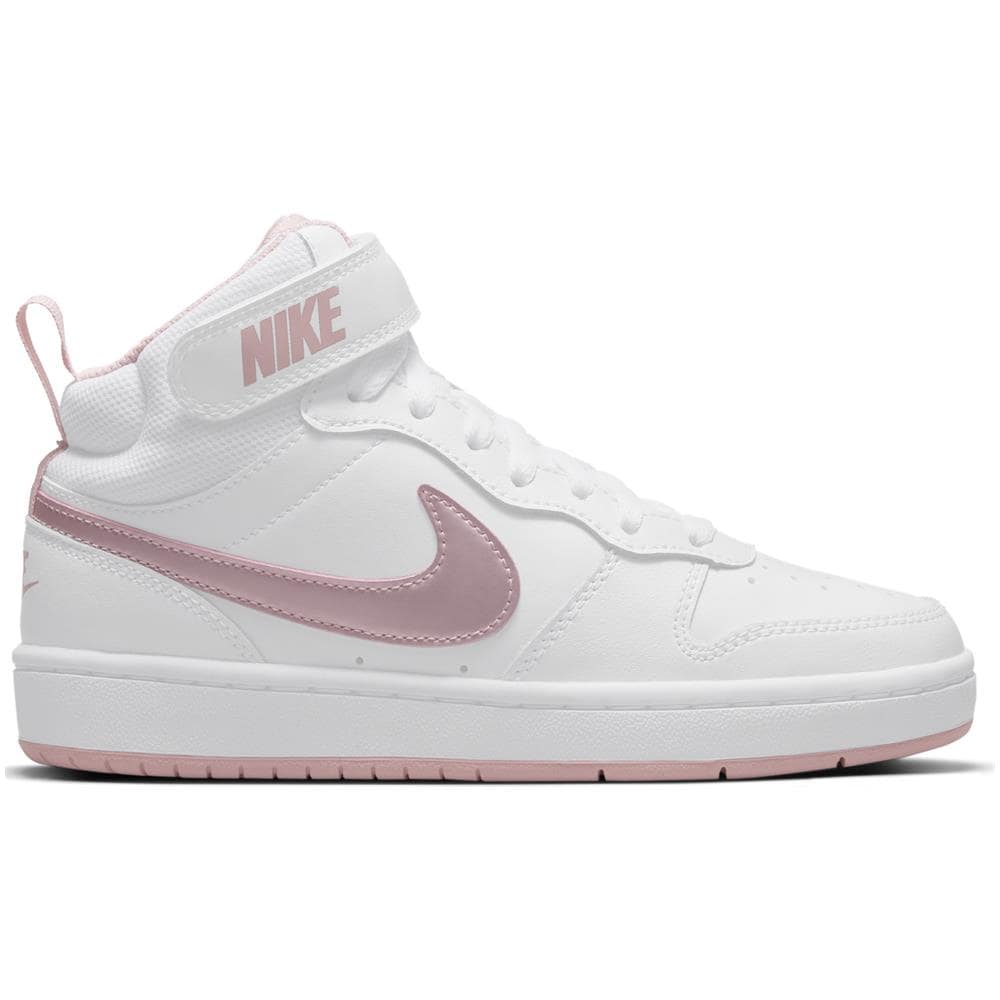 Scarpe Court Borough Mid 2 Taglia 36.5 Codice Cd7782-105 Bianco - Foto 1